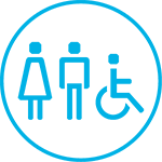 Accessible Toilets Graphic