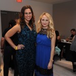 Gracie Kaplan-Stein & Christina Bachtina at the Young Patrons Science Fair in the 1 Hotel.