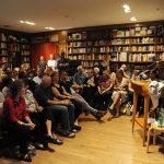 Woman Speaking at Books and Books