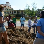 Tiffany Noe Speaking during the foraging tour.