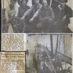 Original newspaper clippings on the Adventures Sail.