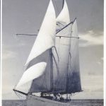 Original photos of Chiva sailing towards Dutch New Guinea.