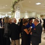 special guests mingling at the Badgley Mischka Event