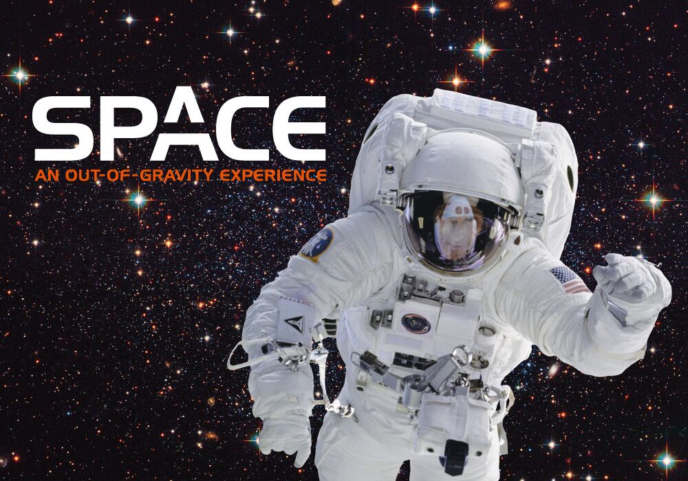 Space An Out of Gravity Experience flyer