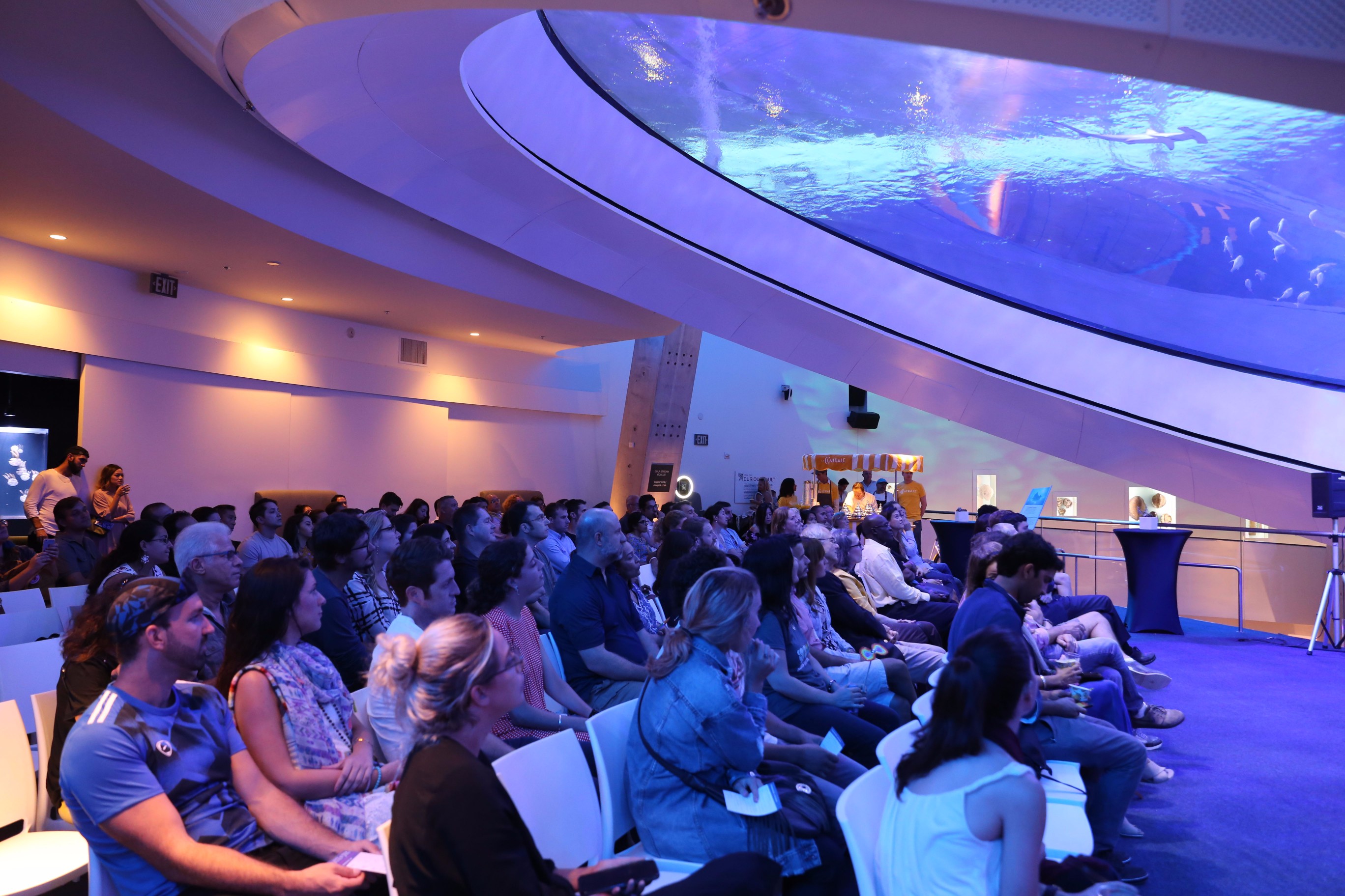 Adults Attending a Science Event