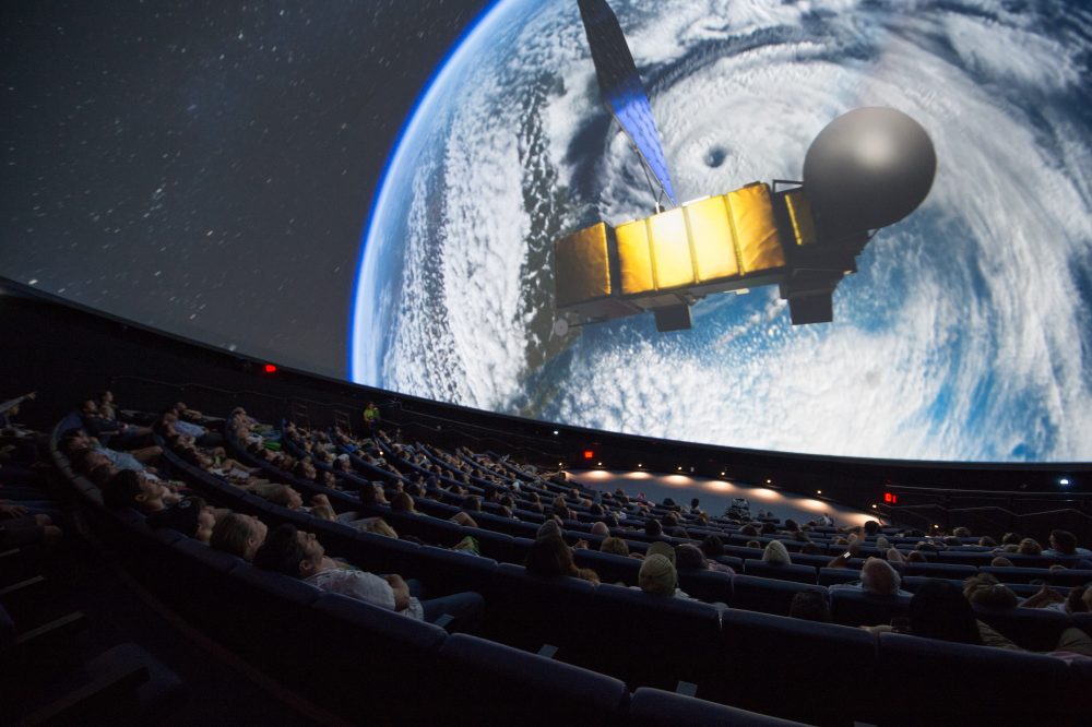 satellite planetarium show