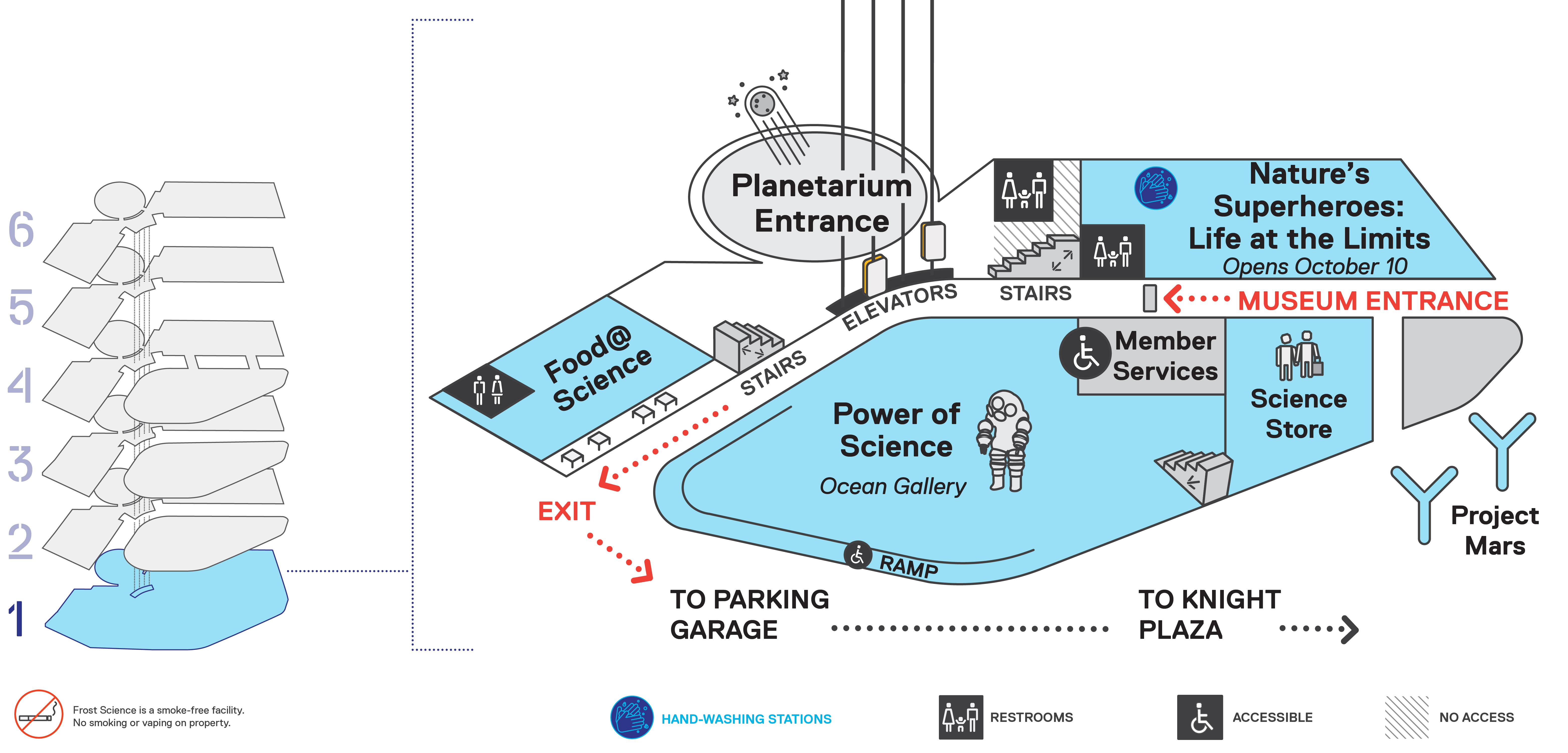 Museum Map Frost Science
