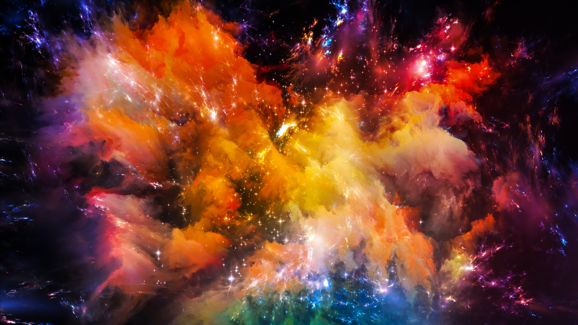 Explosion of color