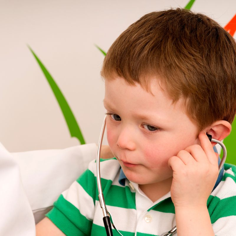 Child with Stethoscope