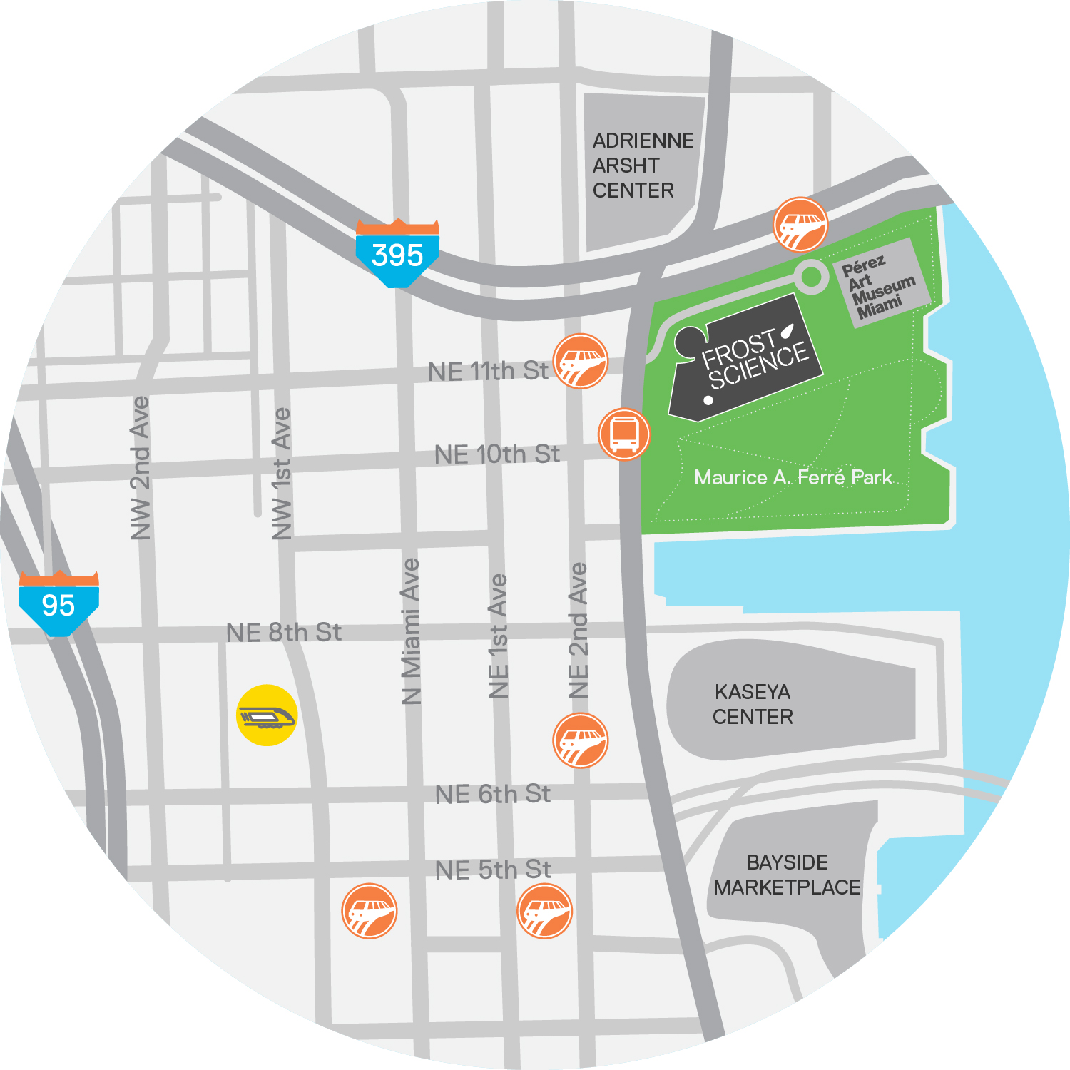 2023 Map of Free Parking in Miami, FL - SpotAngels