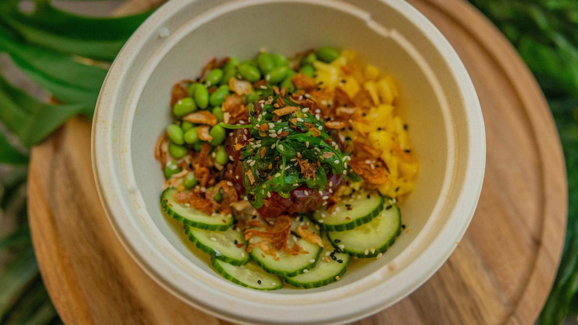 tuna poke bowl